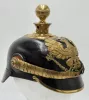 Prussian Field Artillery Officers Pickelhaube with Field Cover Visuel 2